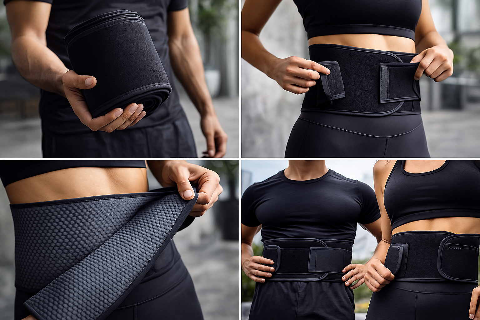 Adjustable Waist Trimmer Belt